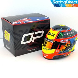 MINI HELMET 1/2 - CASQUE Gift Pole Position Driver FE - Julius Bär 2019