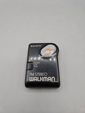 Sony Walkman SRF-36 FM Stereo Portable Radio - TESTED WORKING No Belt Clip