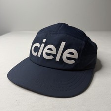 Ciele Running Hat Navy Blue Ciele Athletics Cool Wick Reflective Adjustable NEW