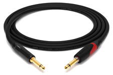 Enoaudio Mogami 3368 Guitar Bass Cable | Neutrik Gold Silent Switch Jack - TS