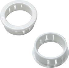 2 Pcs SB1.093-14 Shower Grab Bar Snap Bushing Grommet White Nylon Compatible ...