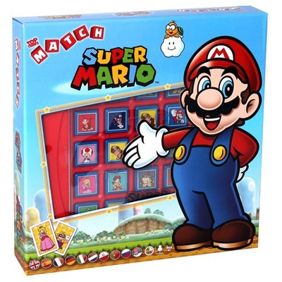 Top Trumps Match - Super Mario mehrsprachiges Brettspiel - brandneu versiegelt