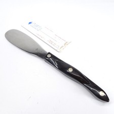 Cutco 1768 Spatula Spreader 5 in Brown Swirl Handle Sleeve USA Made