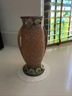 Roseville Ferella Tan 1930 Art Deco Pottery Excellent