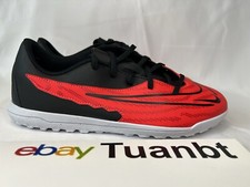 BRAND NEW Nike React Phantom GX Pro TF YOUTH Red/Black Turf Soccer DD9567-600