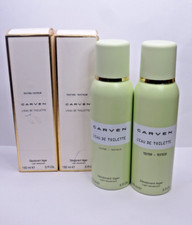 CARVEN L'EAU DE TOILETTE LIGHT DEODORANT 5 OZ BOXED LOT OF 2 