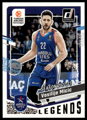 2023-24 Donruss Euroleague Vasilije Mici #194