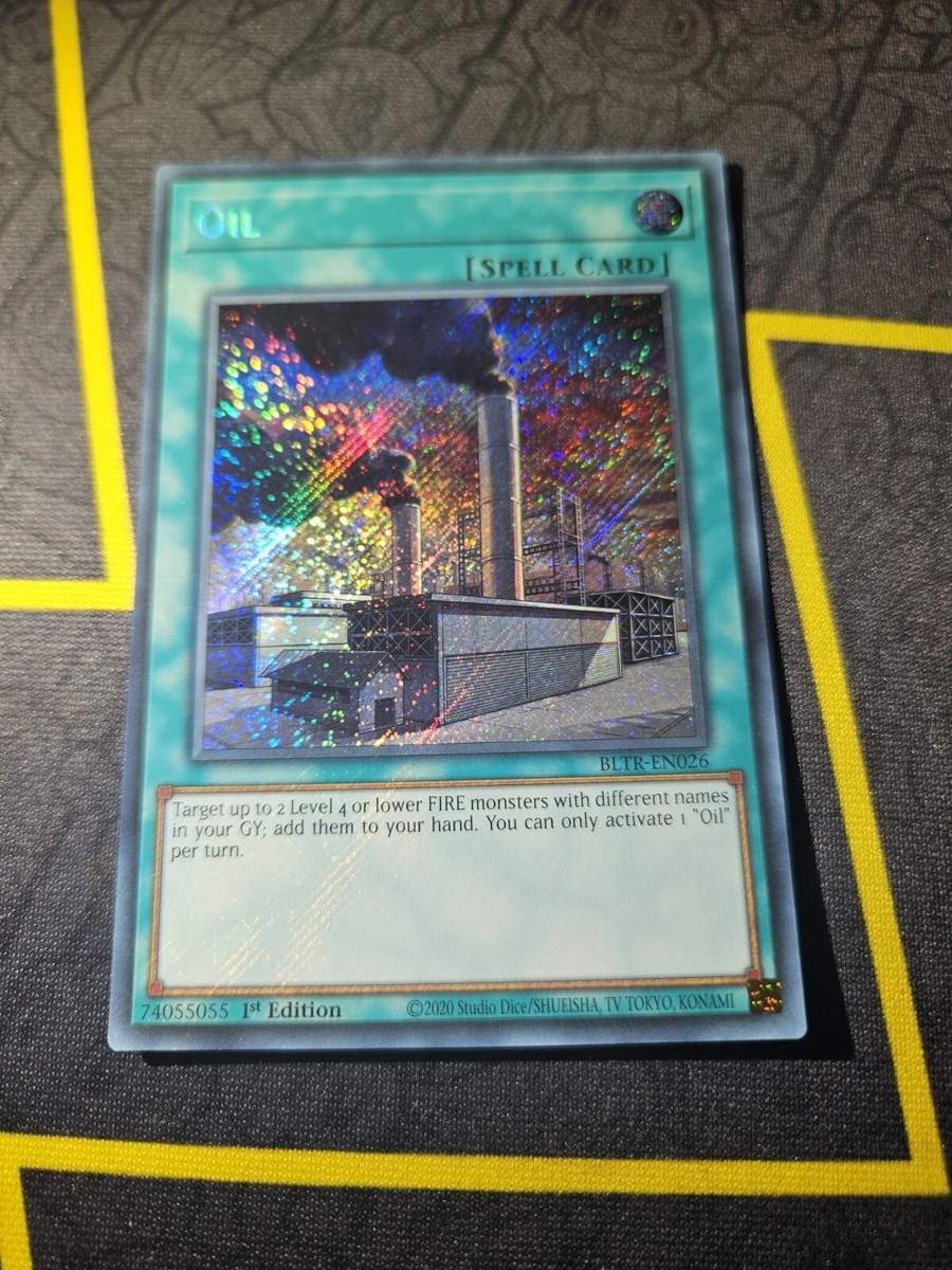 Oil - BLTR-EN026 - Secret Rare - 1st Edition - YuGiOh