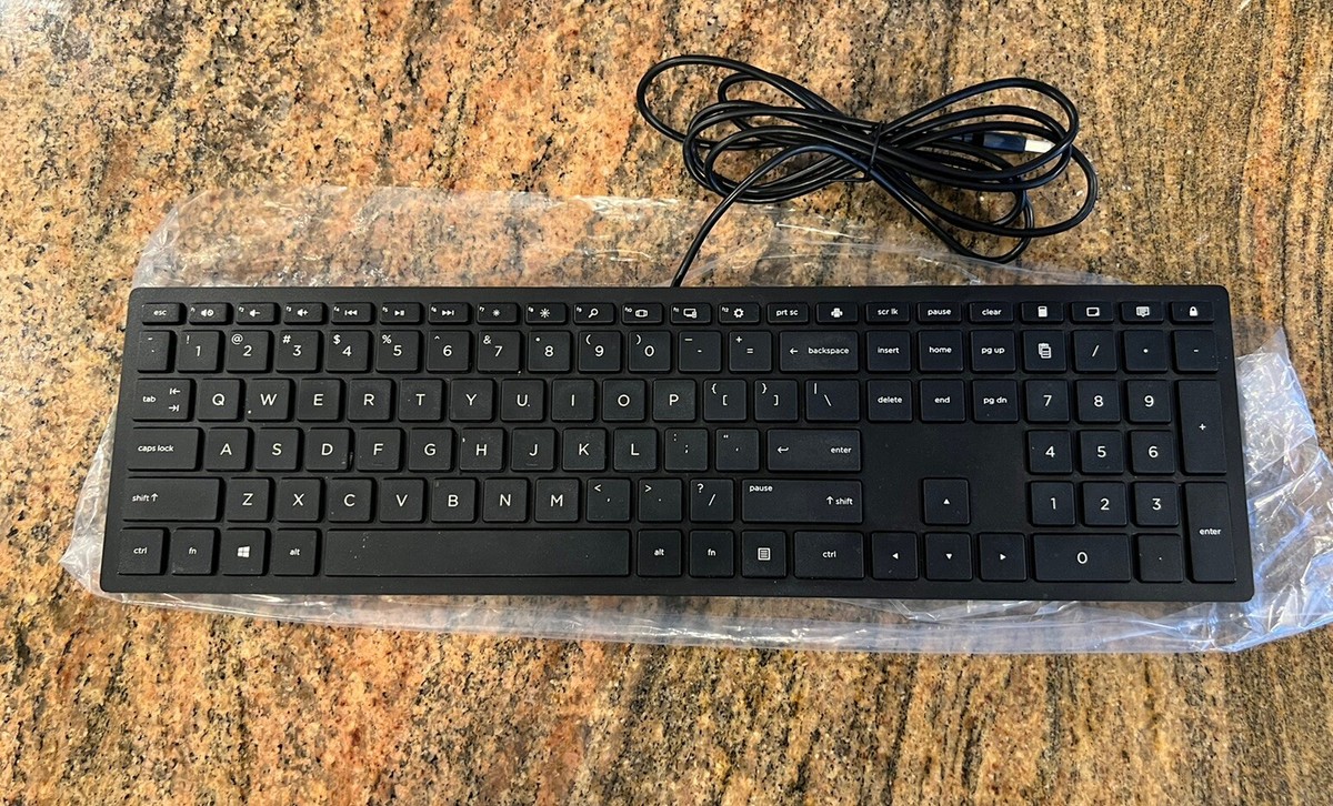 HP Chicony Electronics TPC-C003K Wired Keyboard Thin | eBay