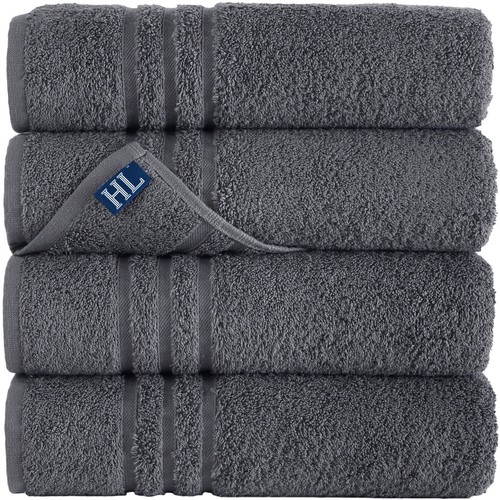 Premium Bath Towel- 100% Cotton Towel 600 GSM Perfect for Daily Use (Set of 4) - Picture 17 of 88