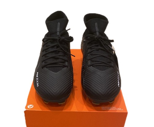 Nike Zoom Mercurial Superfly 9 Pro FG 'Black Volt' DJ5598-001 Men's Size 13 - Picture 5 of 8