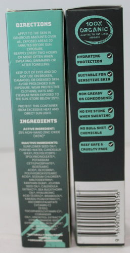 2 Skorcha Face SPF50 100% Organic Hydrating Natural Tint Zinc Sunscreen 110g NEW - Picture 17 of 24