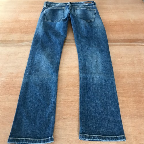 Pilcro and the Letterpress Parallel Straight Leg Jeans Damen 26P Blau Distressed - Bild 2 von 13