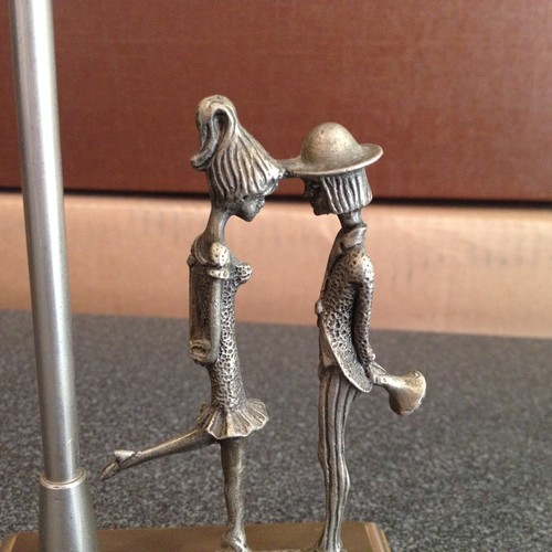 Statuette di una coppia di "Fidanzatini", creazione dell'artista "R. Peynet" - Foto 3 di 6