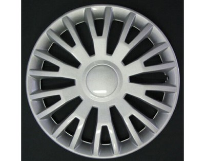 Jeu De 4 Enjoliveurs Universels 13'' ABS Noir Topaz Black | Leroy Merlin