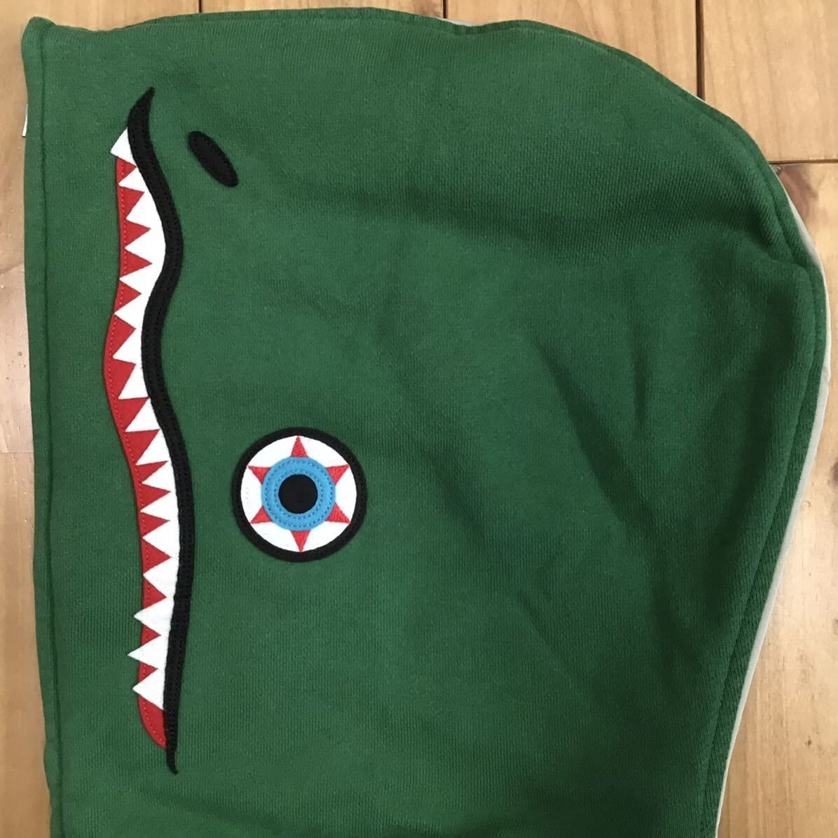 BAPE × AMBUSH Alligator Shark full zip hoodie A Bathing Ape S (US