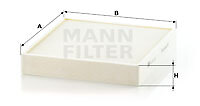 Mann-Filter CU 26 010 Filter, Innenraumluft FÜR Audi MERCEDES-BENZ Seat Skoda VW-image