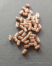 Twisted Tornado Crimp® 24kt. Rose Gold ULTRAPLATE® .024 3mm (Pk 25). Made in USA