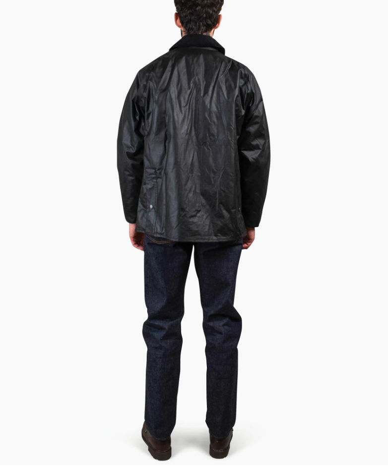 U.K Made~ Black ~Barbour Classic BEDALE Waxed Jacket MSRP U.K Made~ Black ~Barbour Classic BEDALE Waxed Jacket MSRP
