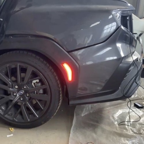 LED Rear Bumper Reflector Side Marker Light Signal Lamp For Subaru WRX 2022-24 - Picture 3 of 24