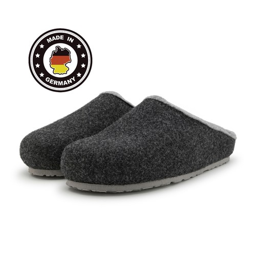 Filzclogs Hausschuhe Herren Damen Filzhausschuhe Fußbett Filzpantoffel 37-47 Neu - Bild 5 von 49
