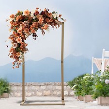 Wood Wedding Arch for Ceremony Wooden Arbor Decor for Parties Garden Backdrop