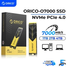 ORICO O7000 1TB PCIe4.0 NVMe M.2 2280 Internal SSD Hard Drive 7000MB/s PSSD DIY