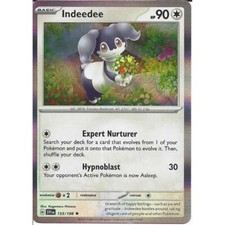 153/198 Indeedee : Rare Holo Card : SV01 Scarlet & Violet Pokemon TCG