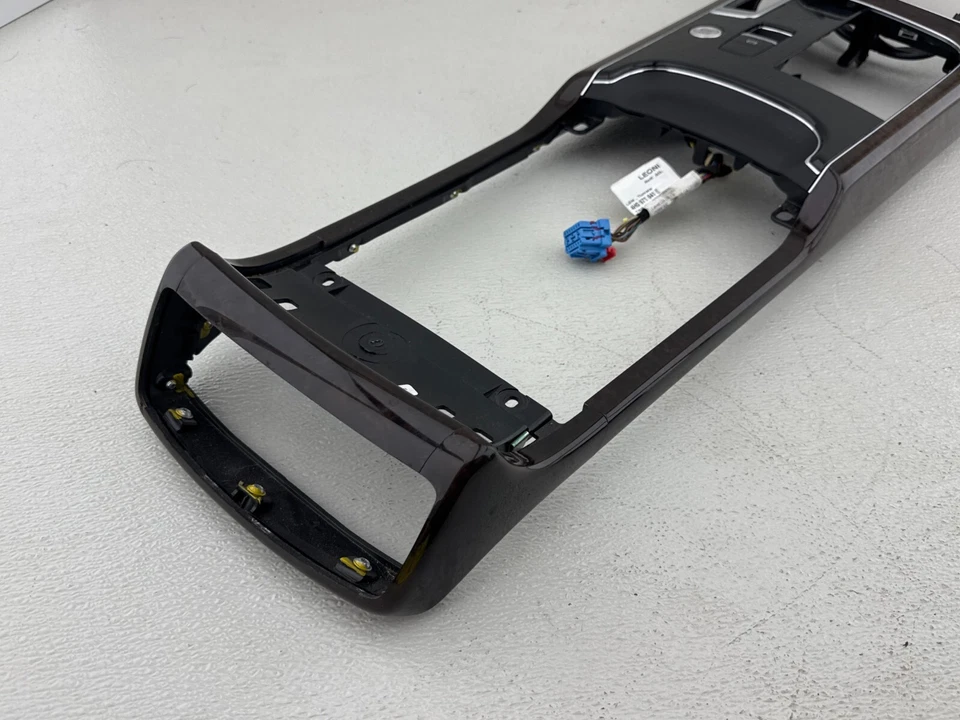 Cubierta de consola central AUDI A8 2015-2018 doble portavasos OEM Foto 4 de 4