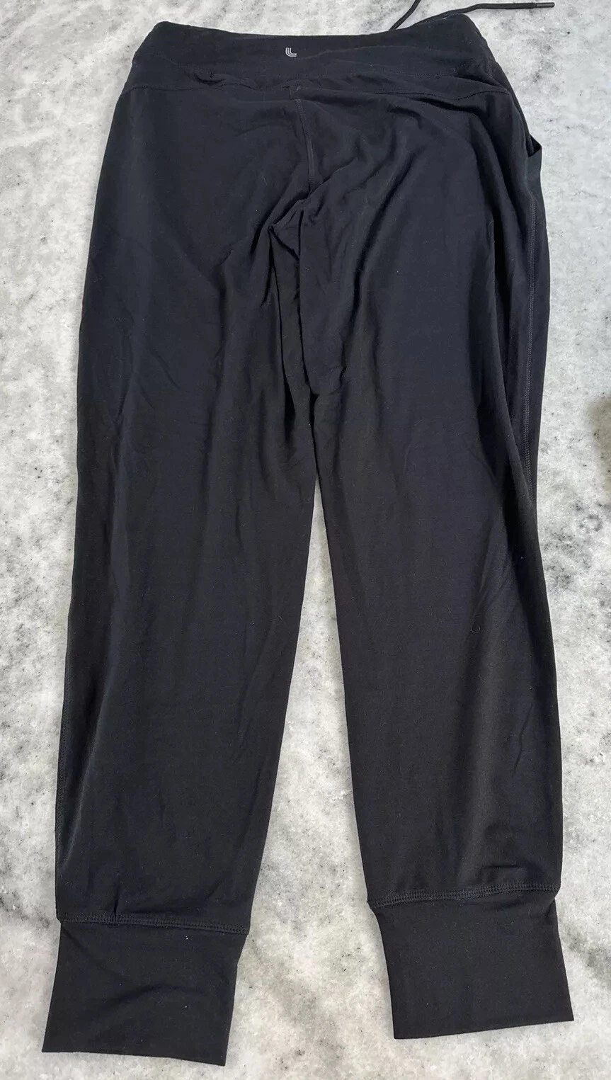 lole lounge jogger pockets drawstring poly blend pants