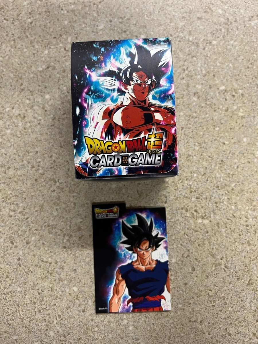 DRAGON BALL SUPER TCG DECK BOX GOKU ULTRA INSTINCT with DIVIDER | eBay