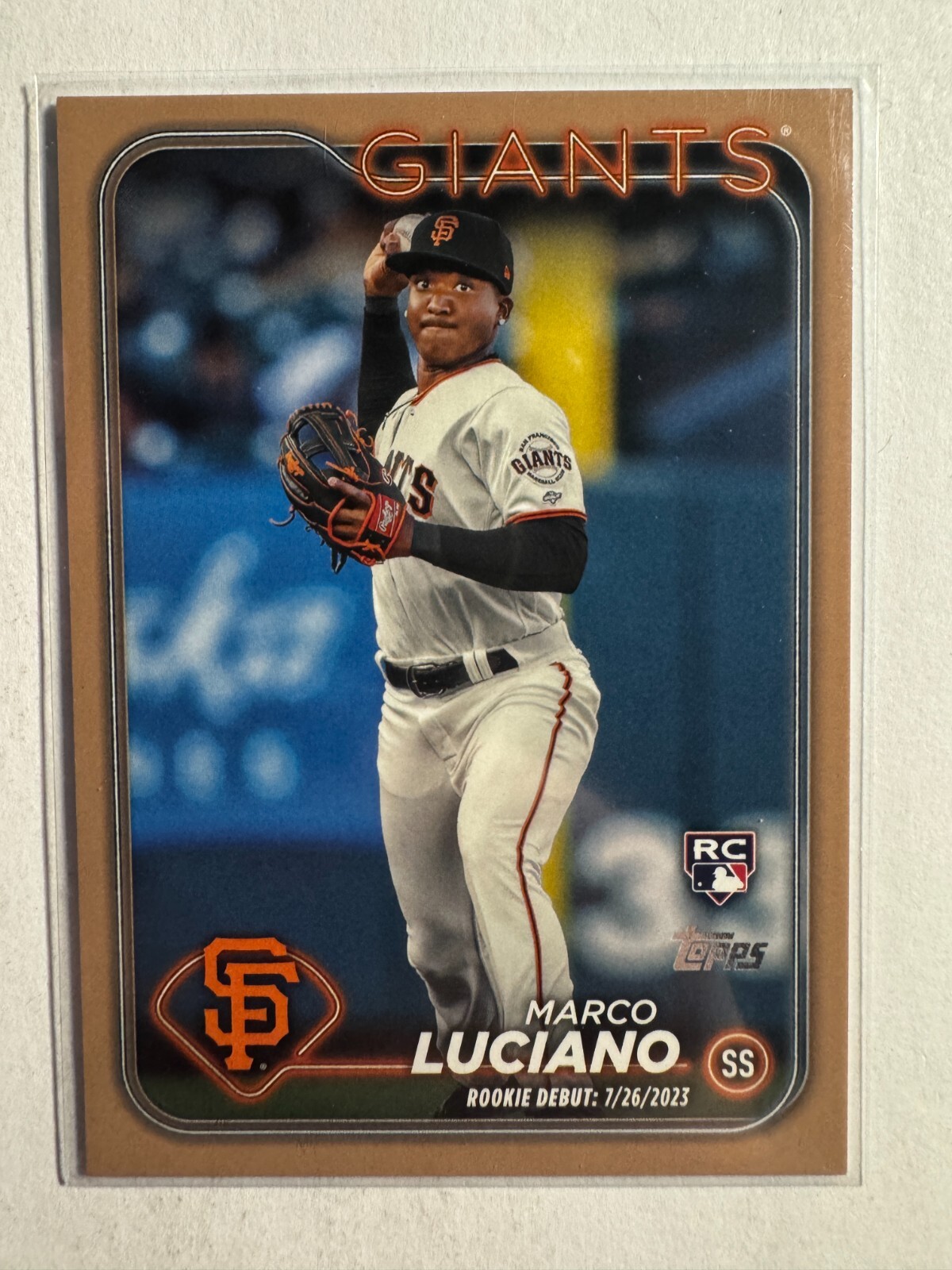 K280,015 - 2024 Topps Update Gold #US217 Marco Luciano #/2024
