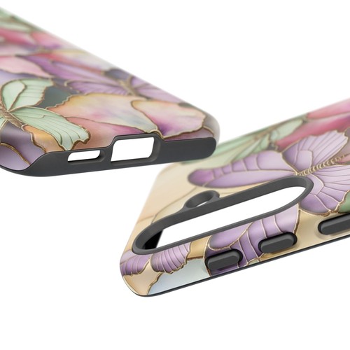 Pastel Butterfly Phone Case, Spring Floral Phone Cover, 3D Design | X72 - 第 163/272 張圖片