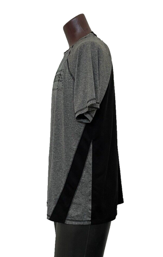 Ohio State Buckeyes Football Shirt Athletic Large Gray Black RN 101475 Stretch - Picture 3 of 5