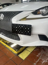 Bumper Tow Hook License Plate Mount Bracket For Lexus IS 2014-2016 with F Sport