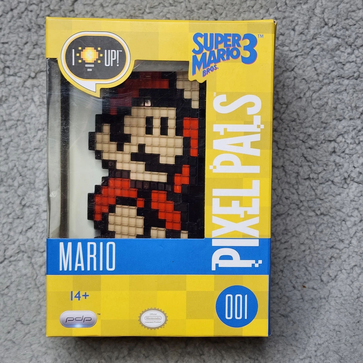 激レア！ スーパーマリオブラザーズ マリオ ドットライト PIXEL PALS