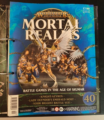 Warhammer Numero 1-50 Age Of Sigmar Mortal Realms Raccoglitori Riviste Guide Pittura - Foto 19 di 20