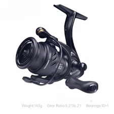 Spinning Fishing Reel Speed Gear Ratio Light Carbon Fiber Body Drag 10+1 Bearing