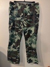 Vintage Rattlers Brand Cargo Camo Pants- Men s Size X-Large XL USA