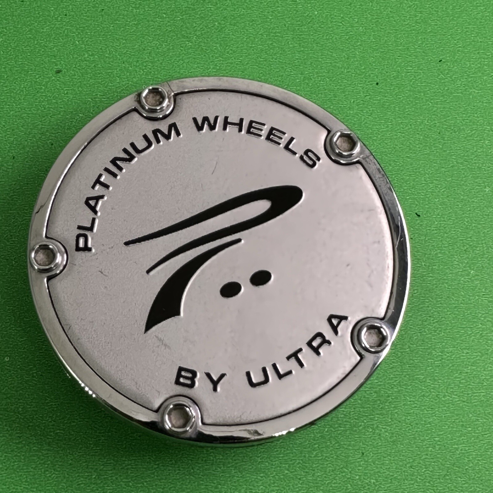 PLATINUM CUSTOM WHEELS RIMS GENUINE FACTORY OEM CHROME/SILVE CENTER CAP 58861880-image