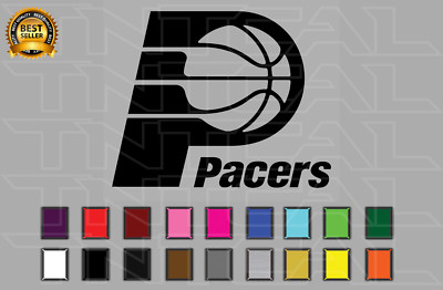 Indiana Pacers Decal Sticker Basketball Team Logo NBA Vinyl Car Window Wall