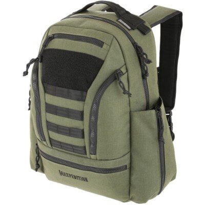 Maxpedition Lassen Backpack 29L Volume Green Semi-Rigid 1000D Nylon Construction