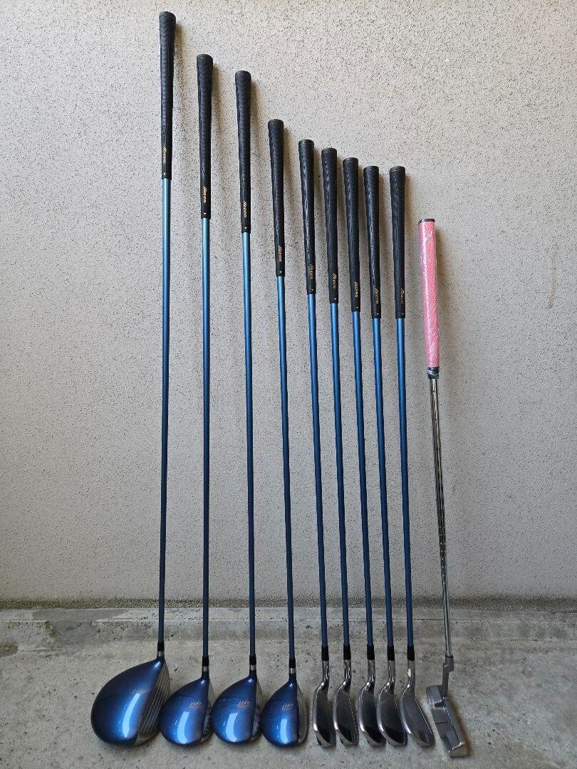 Ladies Mizuno efil Club Set 1W 4W 7W HY 7-9i Pw Sw PT 10pc