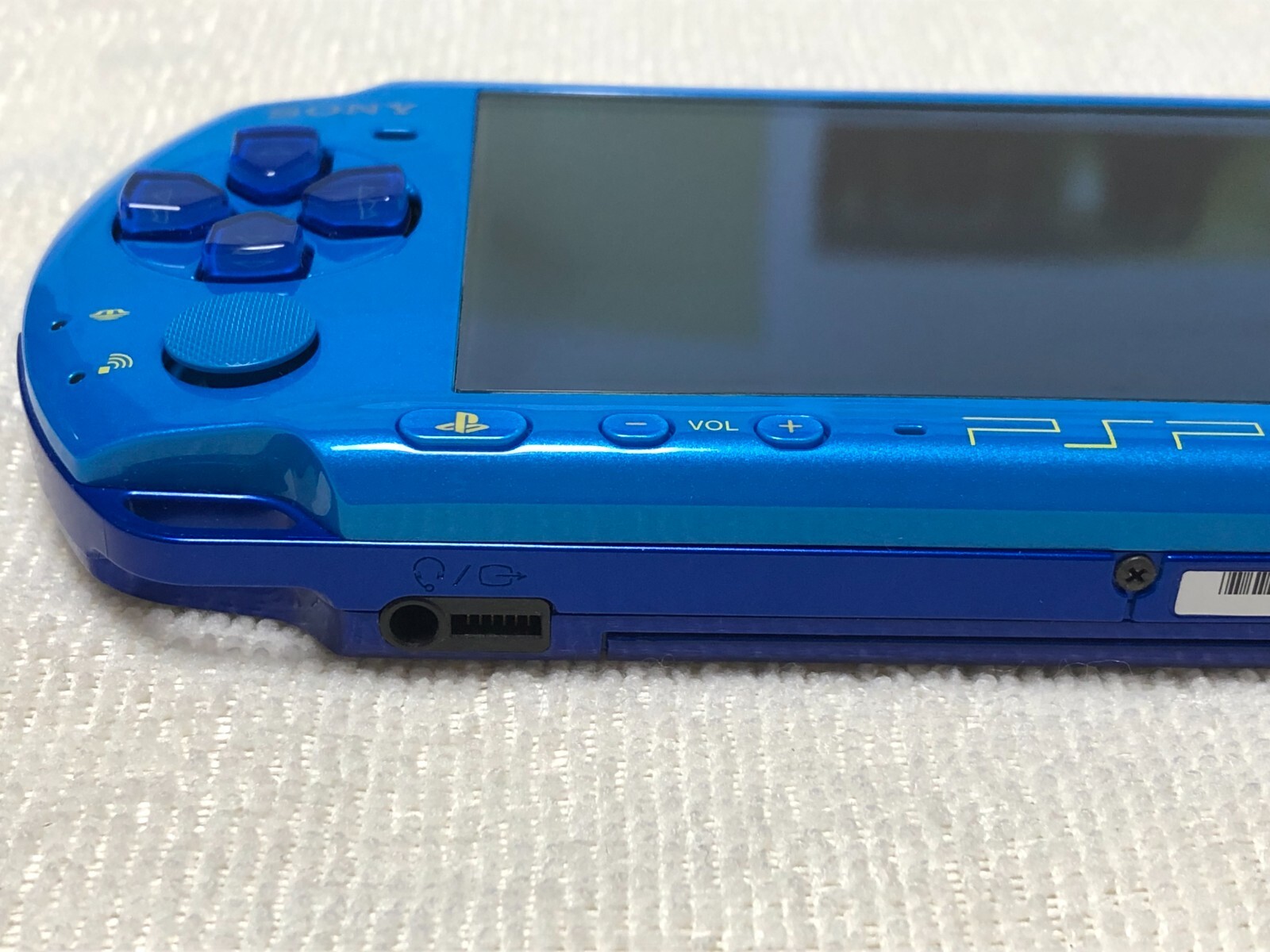 Authentic PlayStation Portable PSP 3000 Console - Radiant Blue - 100% OEM