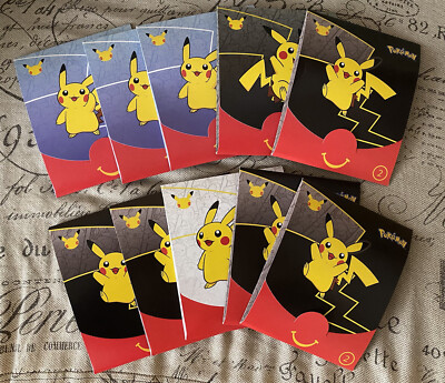 pokemon mcdonald's happy meal 25th anniversary promo booster pack Pokemon 25th Anniversary McDonald's Promo Booster Pack