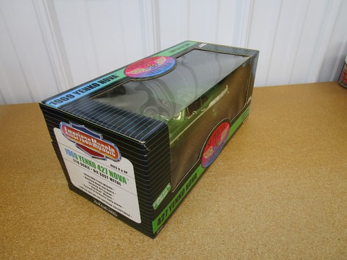 1969 Chevrolet Yenko Nova 1/18 Ertl Supercar Collectibles diecast green box G - Picture 5 of 7