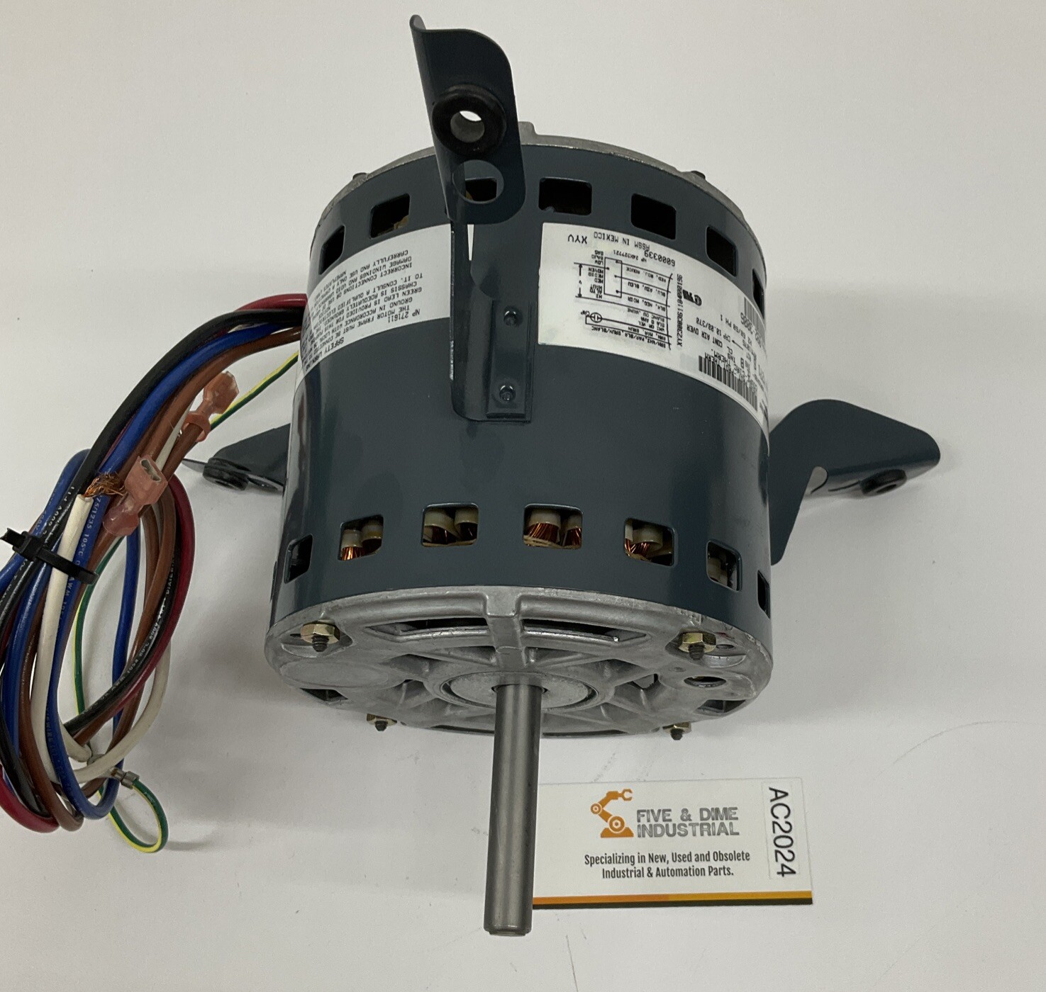 GE 5KCP39PG Y271S Motor 9923006 1/2HP, 277VAC, 1075 RPM (OV134) eBay