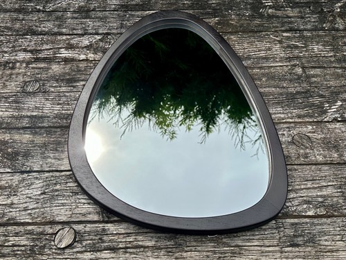 Miroir Marco en bois brun 60x40cm - Photo 6/10