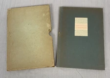 The Songs of William Shakespeare Peter Pauper Press with Slipcase, 1940s