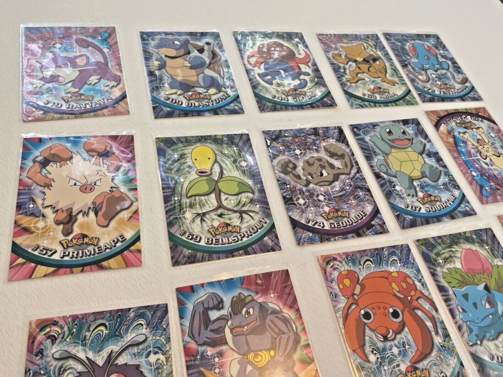 Pokemon 1999 Topps TV Animation Series 1 Blue Logo 1st Edition - You pick - Picture 5 of 35